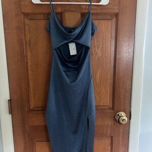 Blue Windsor Dress